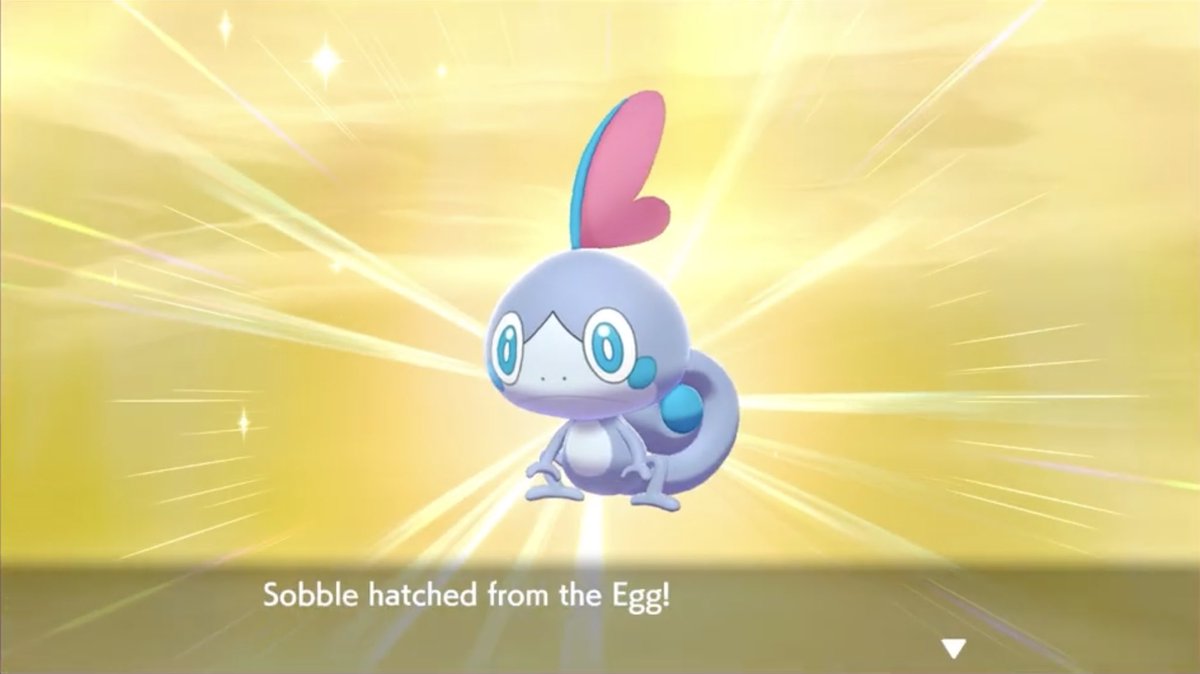 ShinyHunterCrob's tweet photo. Shiny full odds Sobble after 3,663 eggs hatched.
Member #6 for my Shield SBQ.
I hated this hunt with passion.

Video: 
https://t.co/3dt8N0PWeH https://t.co/s2CHnpArjZ