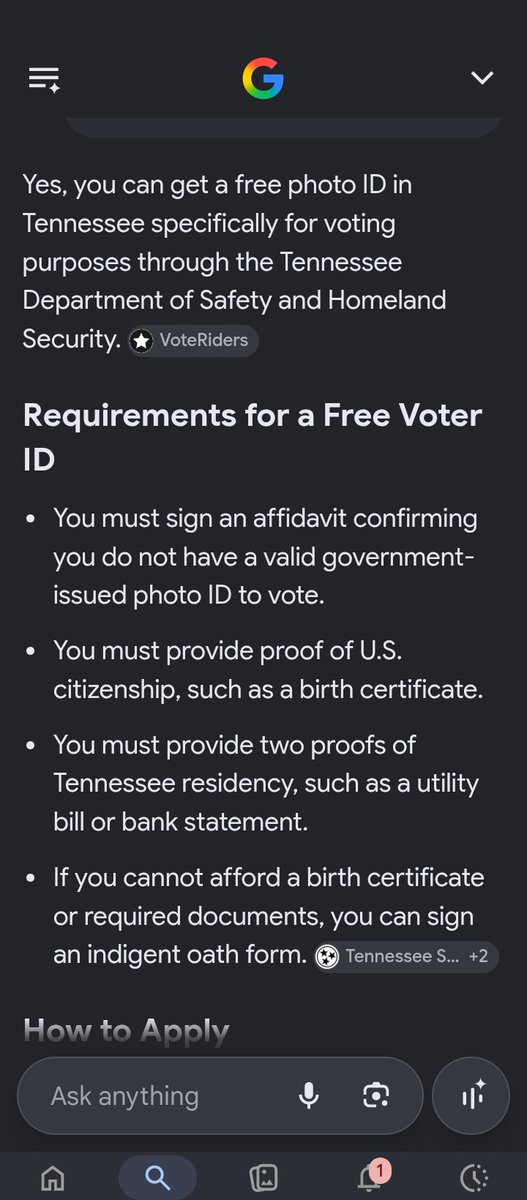 Hunter79Matt's tweet photo. @KSMGuns @Boxy_FT Even Red States offer paths to free IDs for voting. https://t.co/yCRaRhZO4s
