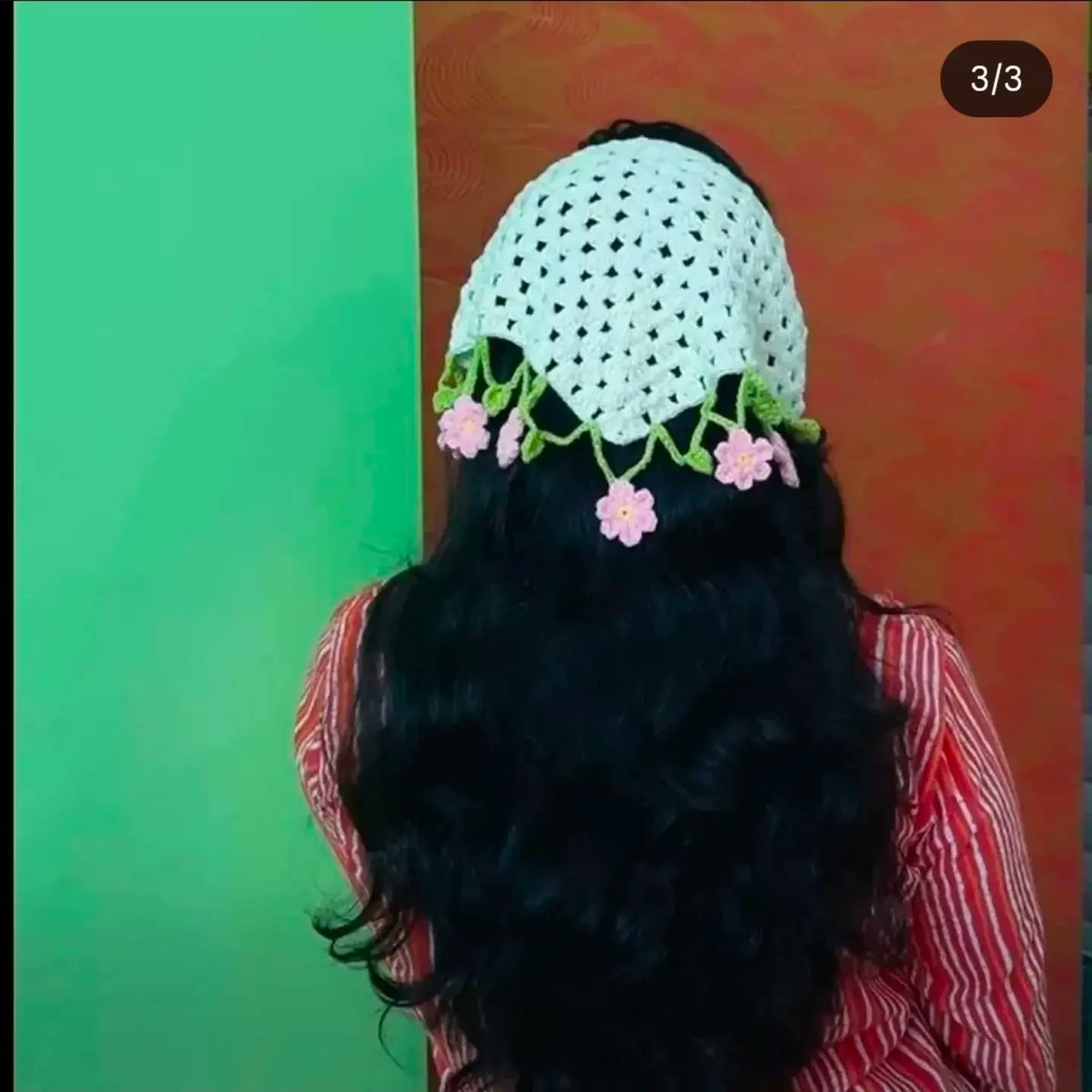 SabraAlber0dz's tweet photo. Good morning! Crochet hair bandanas are available in many colors and can be customized in your favorite style. DM to order. https://t.co/gx7D4UaoJ8