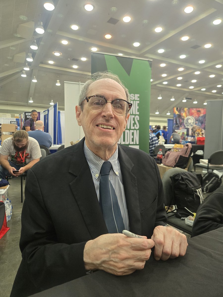 heroinitiative's tweet photo. The ink matters. Bob Wiacek has spent decades proving it across Uncanny X-Men, Batman, and All-New Wolverine. Meet Bob—incidentally, the best-dressed comic creator at @baltimorecomics—at our booth, 1701. 

#BeTheHero #BCC2026 https://t.co/8qr2Tb3F1b