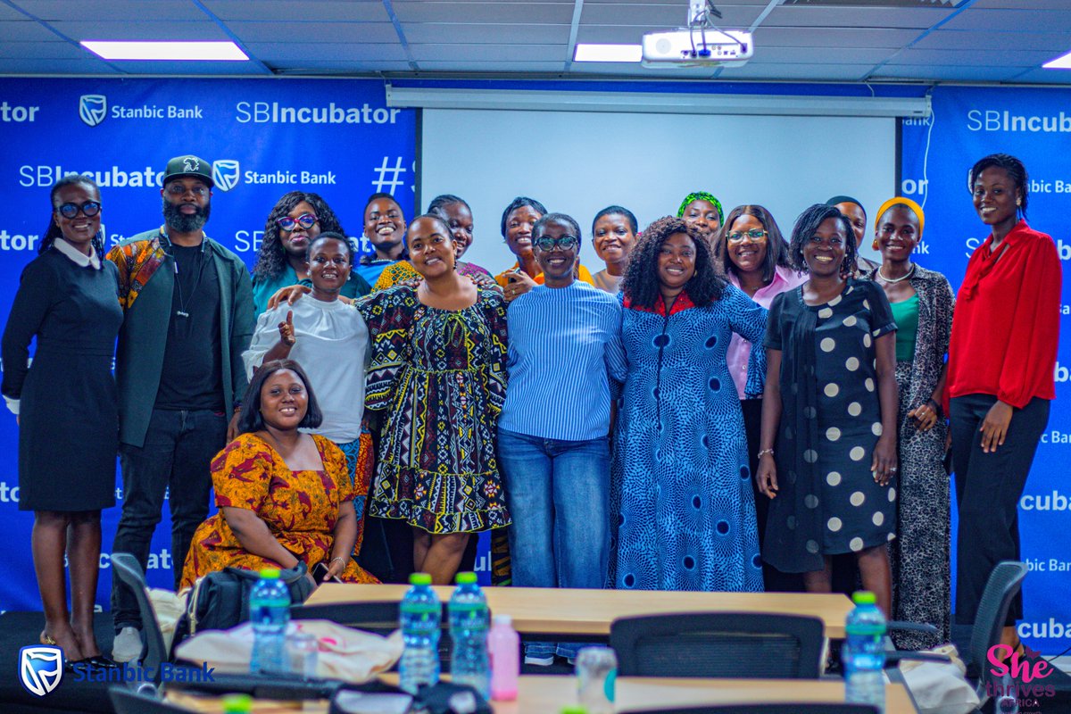 yesshethrives's tweet photo. Day One of the #SheThrives Founders Fellowship was an inspiring start for #Founding24!
Here are a few highlights from an exciting first day.
#SheThrivesAfrica #WomenInBusiness #FemaleFounders #FoundersFellowship #SBIncubator
@SBIncubatorGH https://t.co/6uqM6bRV7e