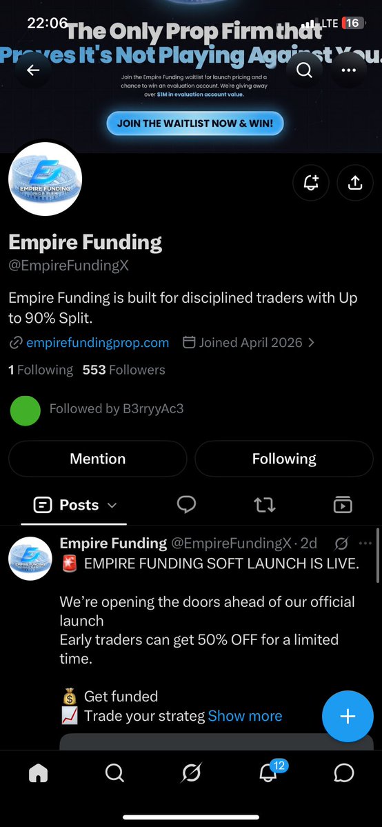 Jameskcmx's tweet photo. @tradelockermain @berrygee32 @EmpireFundingX @berrygee32 
@tohnear https://t.co/6p3ckPzRkD