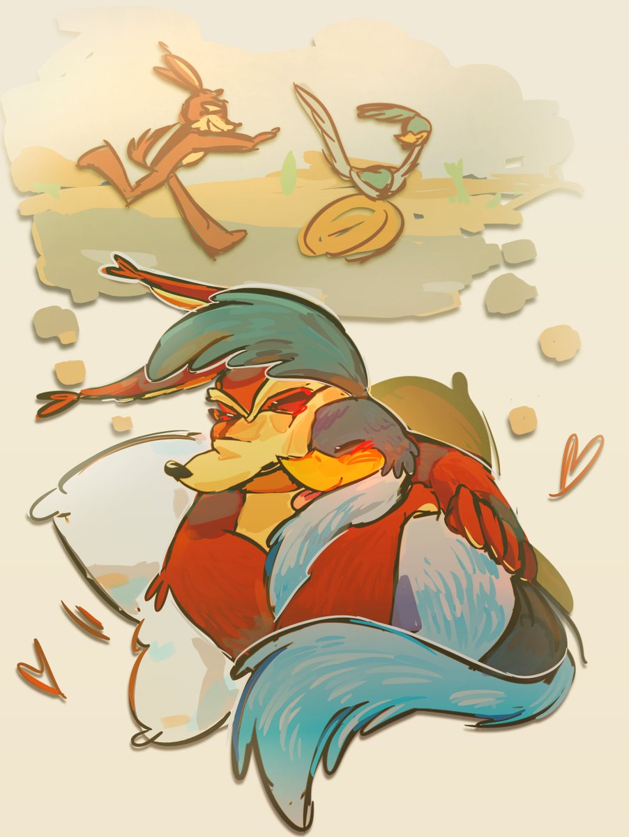 Ximon_Xi's tweet photo. Drew them sleeping because I couldn't sleep how evil #wileroad #wilerunner https://t.co/rHxXwqfMfm