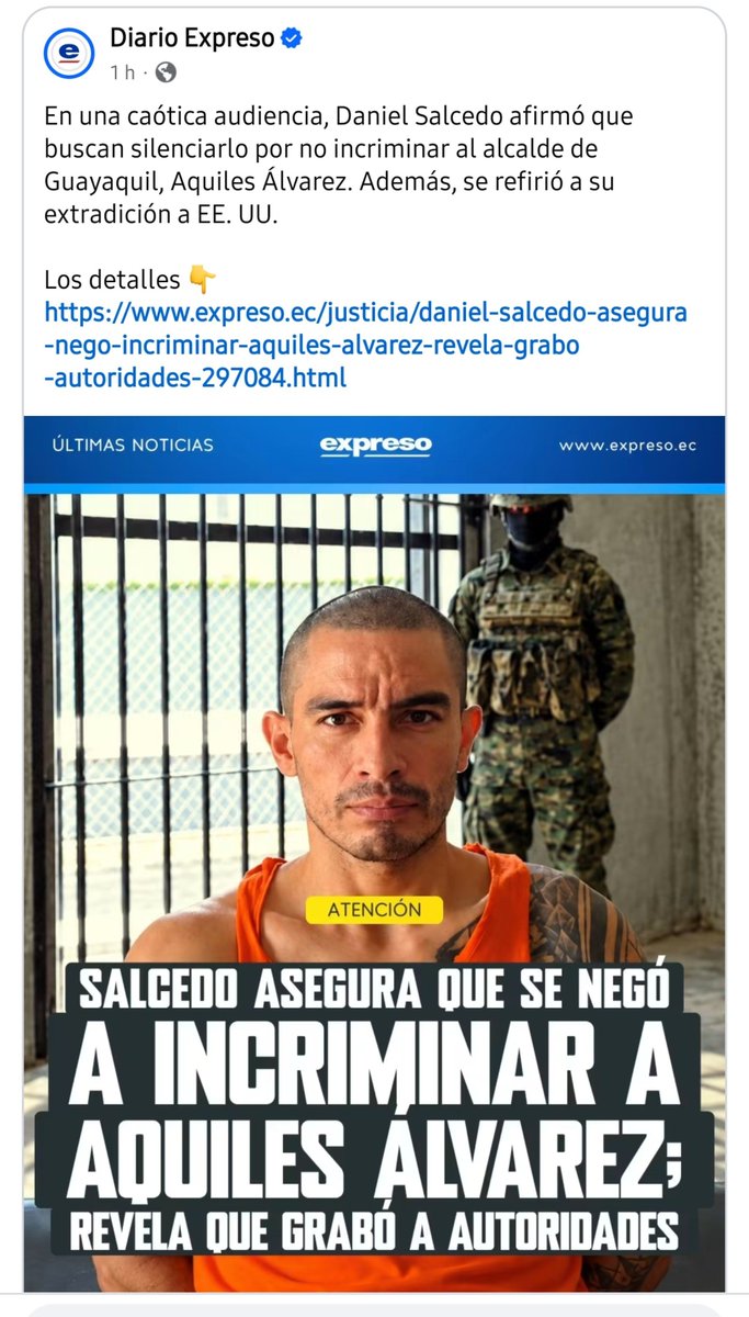 _ValerieOk's tweet photo. Reimberg decía que se alisten qué Salcedo iba a hablar ¿Y ahora?

No les hace ruido qué jueces hayan sido destituidos, otros hayan sido cambiados, testigos hayan sido desaparecidos, porque se han negado a seguirle el juego al gobierno en contra de @aquilesalvarez?? https://t.co/hIxLjSCyNV