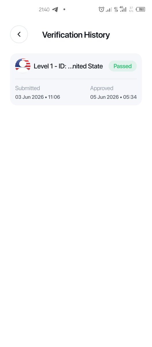 DaudaSufiya's tweet photo. @interlinklabusa @interlinklabusa please help me with my kyc it's been long since 05 June I passed level 1 and level 2 approved but up to date no any positive response please help me out my ID 485800000 https://t.co/5JZMwx48JQ