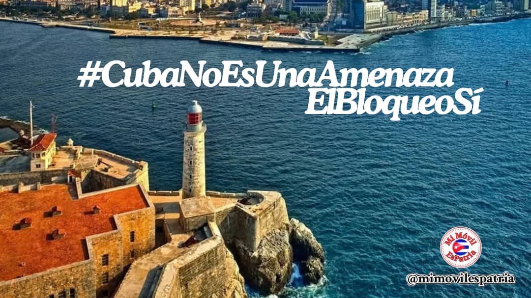 ChineaNoel's tweet photo. #CubaNoEsUnaAmenazaElBloqueoSí . https://t.co/Rz18pqfwHq