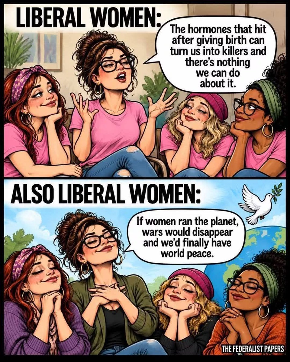 roandphilyea's tweet photo. HAHAHAHA!!!! 
Or: men can't blame their behavior on hormones!! yet... Women can?

#lindsayclancy https://t.co/jJGN2qKbmM
