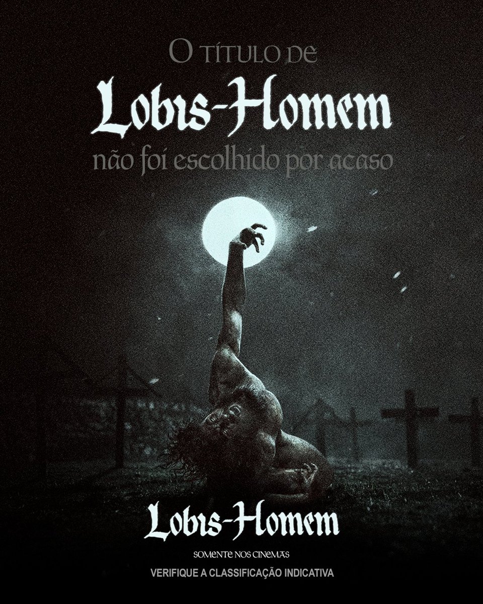 UniversalPicsBr's tweet photo. A adaptação brasileira buscou manter essa mesma ideia: um nome que preserve a atmosfera, o contexto histórico e a identidade da obra, em vez de apenas traduzir literalmente.

#LobisHomemFilme Em breve nos cinemas! https://t.co/Kr8jv9VQXi