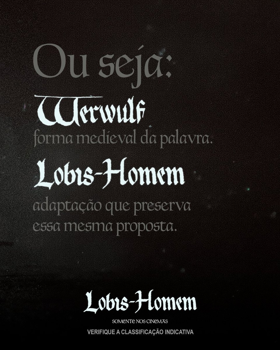 UniversalPicsBr's tweet photo. A adaptação brasileira buscou manter essa mesma ideia: um nome que preserve a atmosfera, o contexto histórico e a identidade da obra, em vez de apenas traduzir literalmente.

#LobisHomemFilme Em breve nos cinemas! https://t.co/Kr8jv9VQXi