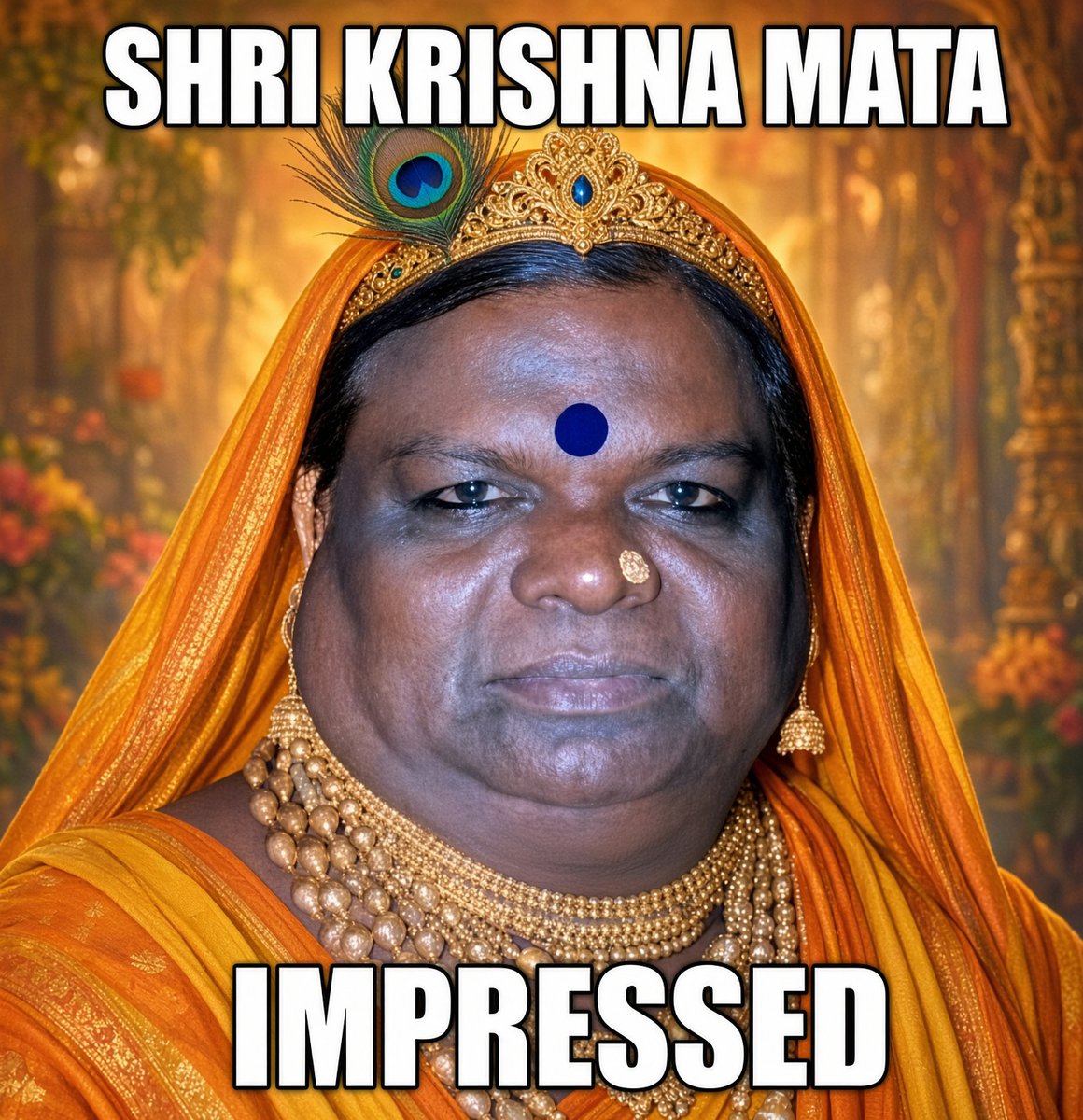 DiogenesEast's tweet photo. @Nehruvaad These Dalits are so silly 🤣🤣🤣. But nice dancing. Radhe Radhe, He seems to be lost in a devotion for Shri Krishna Mata. https://t.co/PvpJsG8Or4