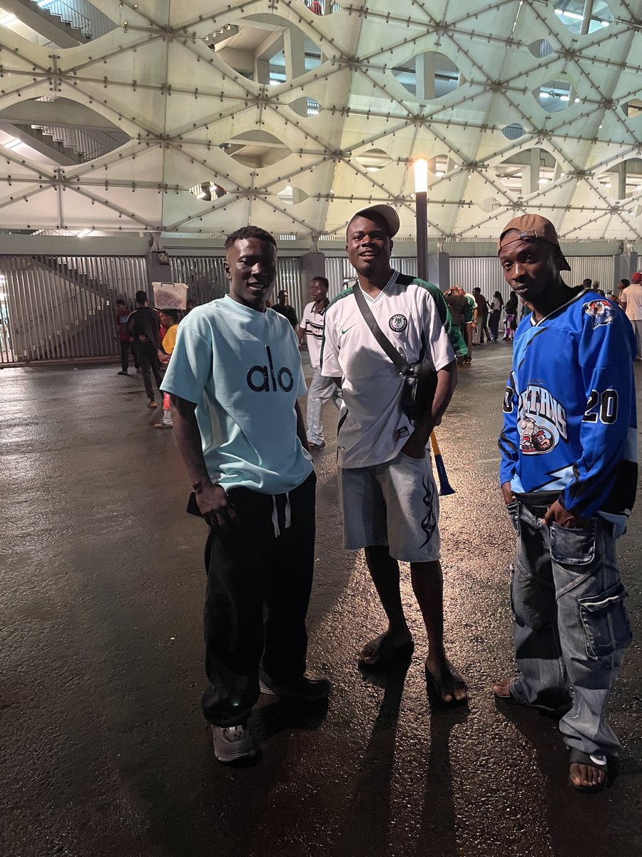 waggydey4you's tweet photo. Met some of my fans outside the stadium today after watching the Nigeria vs Madagascar match. ❤️🇳🇬😂 https://t.co/COBpxn87Kv