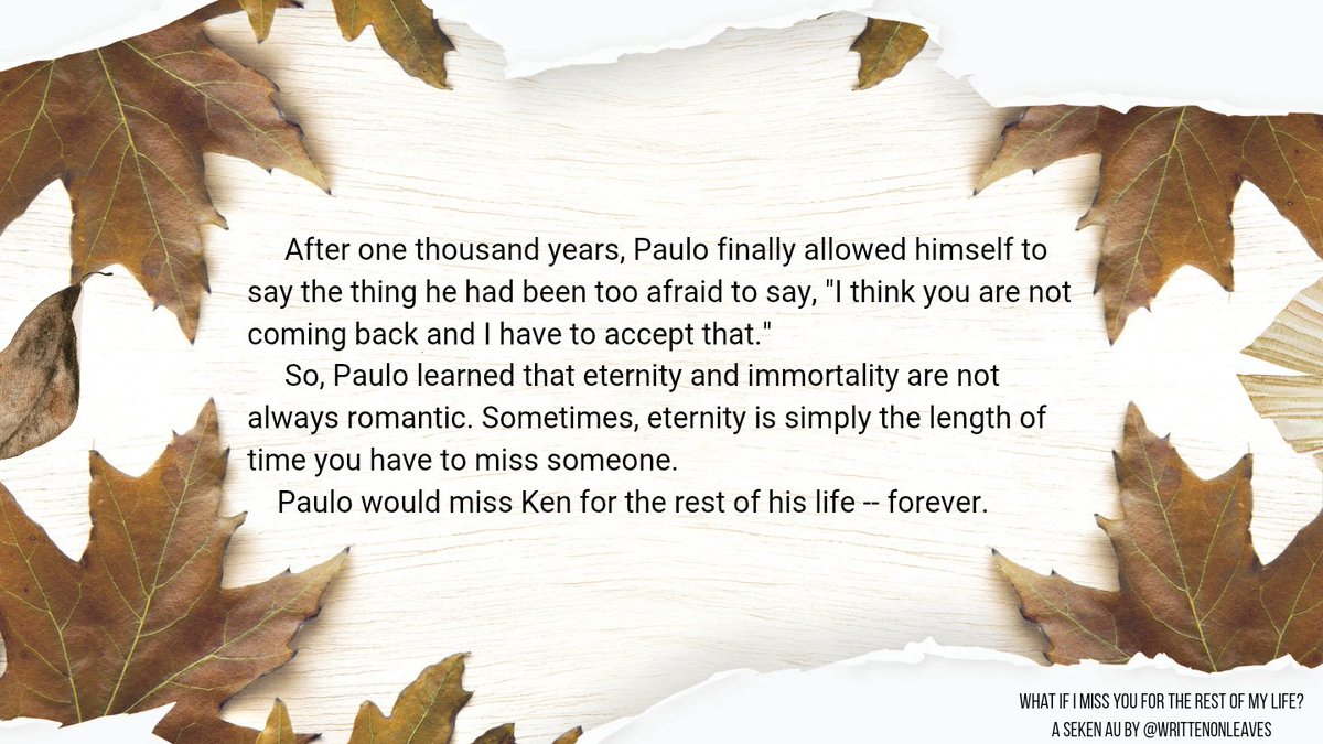 writtenonleaves's tweet photo. "Accepted the end of you and I..." https://t.co/cAv6DI7geK
