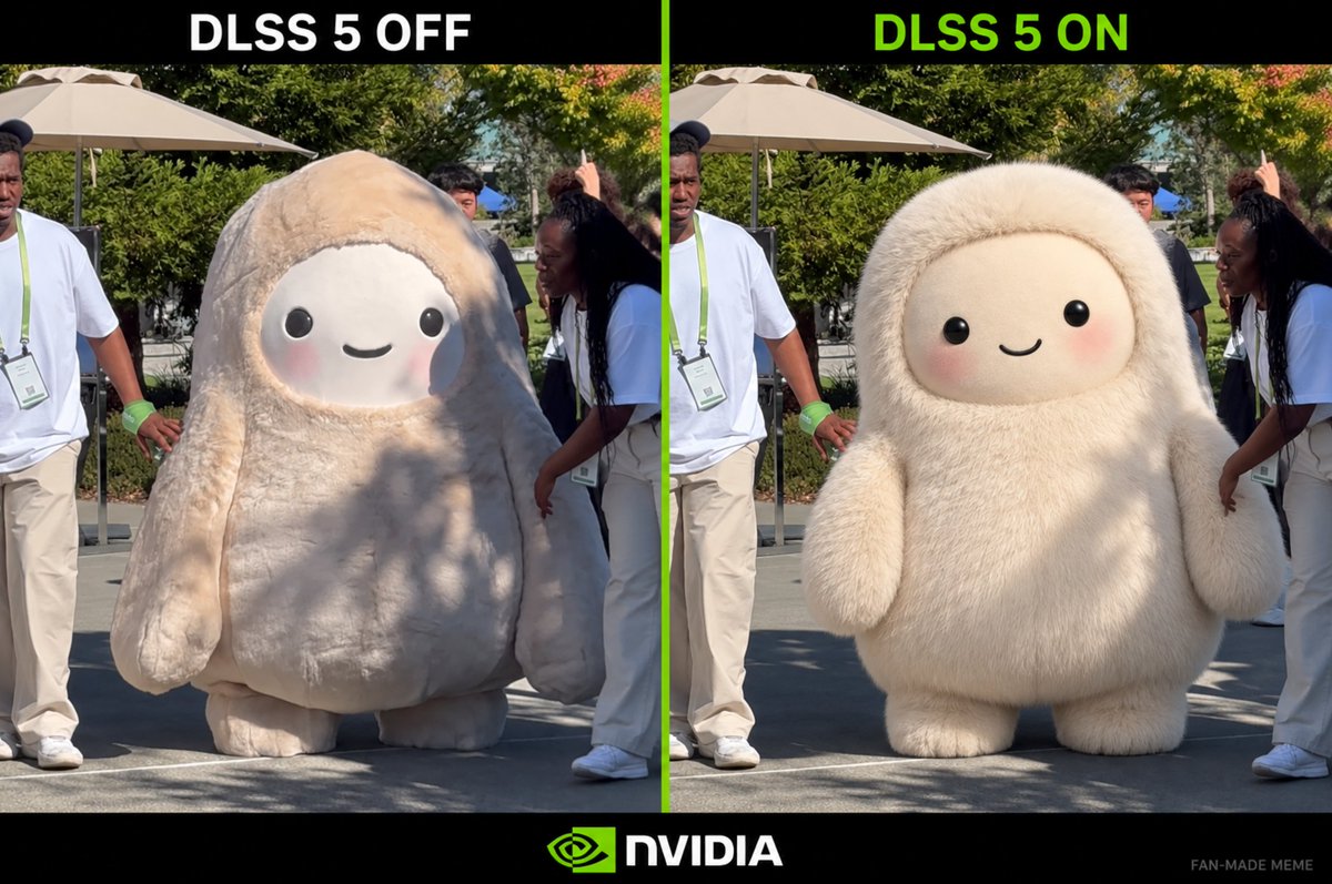 OnlymoaiX's tweet photo. @nvidia @NVIDIAGFN DLSS 5 is crazy actually ! https://t.co/ntef86s9qn