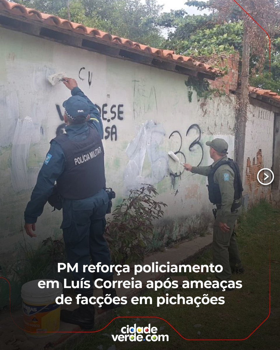 cidadeverde's tweet photo. A Polícia Militar do Piauí (PM-PI) deflagrou, na manhã desta sexta-feira (25), uma operação para reforçar o policiamento ostensivo em Luís Correia, no litoral do estado. 

Acesse: https://t.co/PaFh6iUrMl https://t.co/xGafyHdkdX