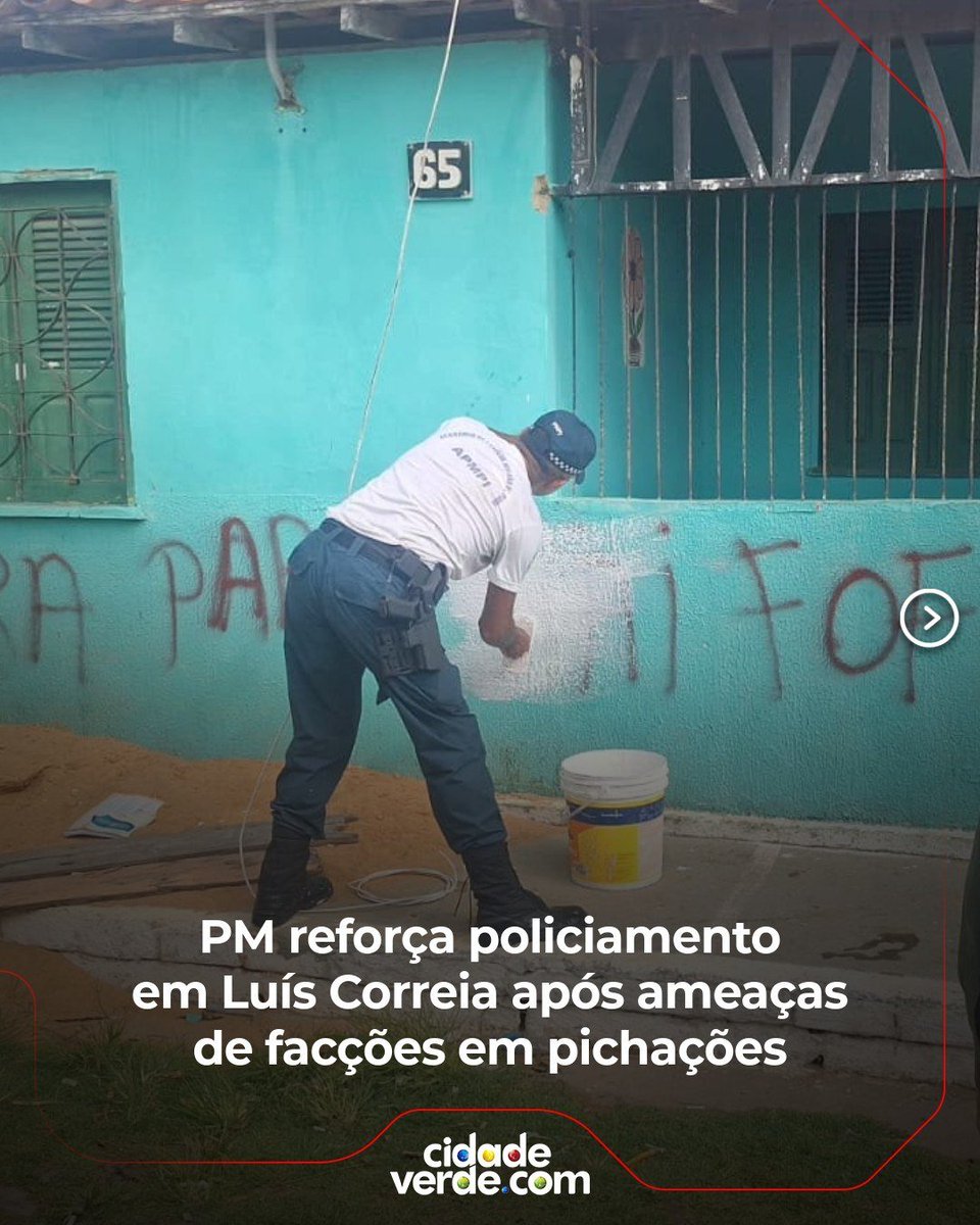 cidadeverde's tweet photo. A Polícia Militar do Piauí (PM-PI) deflagrou, na manhã desta sexta-feira (25), uma operação para reforçar o policiamento ostensivo em Luís Correia, no litoral do estado. 

Acesse: https://t.co/PaFh6iUrMl https://t.co/xGafyHdkdX