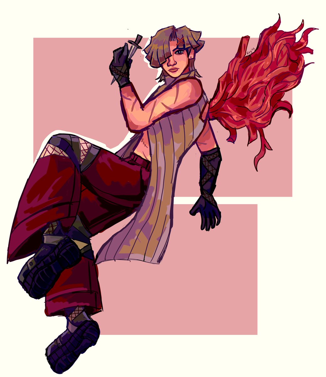 gigamachina's tweet photo. sanguigno render i did for his OCtober page :) 
#jjbaoc https://t.co/AcDHbHYc2r