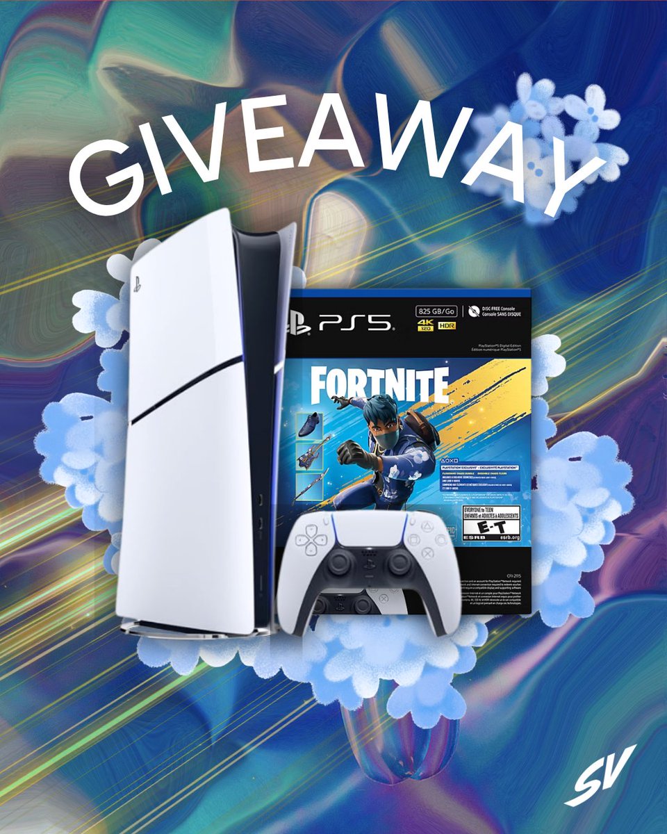 heyshopverse's tweet photo. One more giveaway to close out our rebrand celebration! 🎉

We're ending things with a big one: one lucky winner is taking home a PlayStation 5 Digital Edition 825GB Fortnite Flowering Chaos Bundle!

To enter:
🔥Follow us
🔥Like this post
🔥Retweet this post
Extra entries if you enter on Instagram and Facebook!

Giveaway closes [October 8] at 11:59 PM MT. A potential winner will be announced through our IG Stories on [October 9]. The potential winner must respond within 24 hours or another potential winner may be selected.

No purchase necessary. Open to legal residents of the US and Canada, excluding where prohibited.

We will only contact the potential winner from our verified account. We will never ask for payment, banking info, or suspicious links to claim a prize. Stay scam-aware.

Good luck!

#giveaway #freestuff #Fortnite #PS5 #PlayStation5 #FortniteGaming