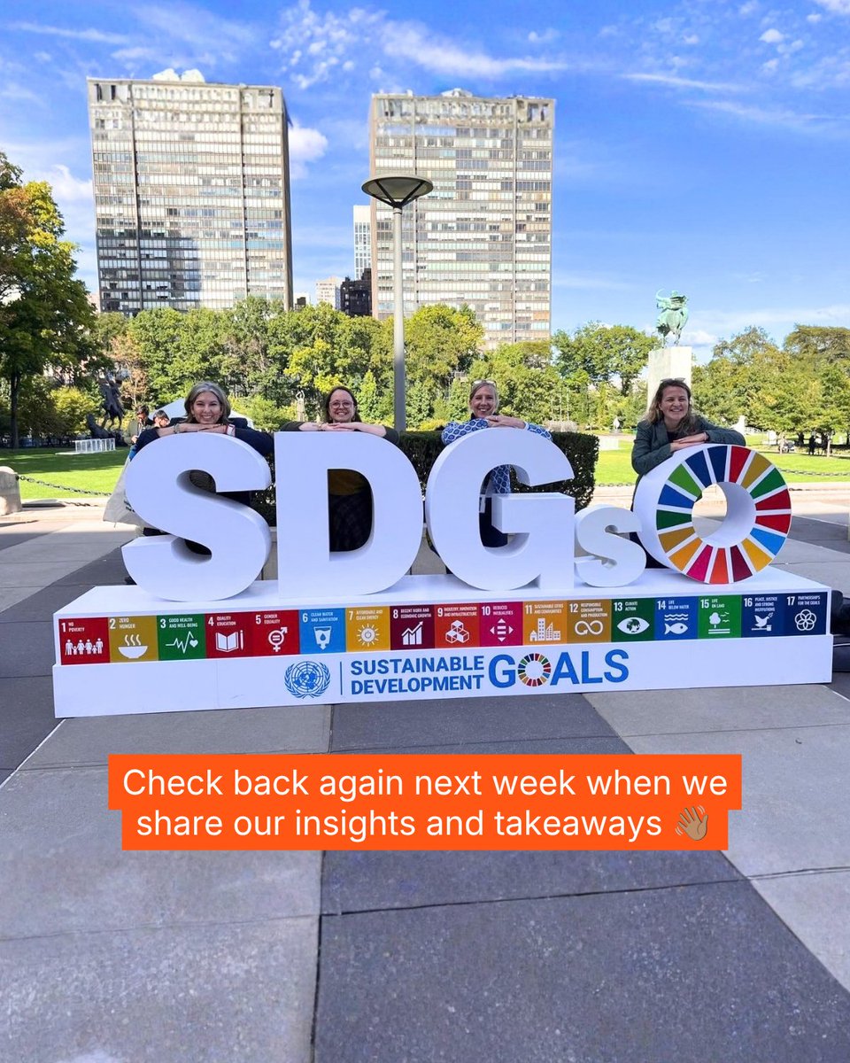 WorldVision's tweet photo. As #UNGA81 draws to a close, one message stands out: the decisions made today will shape the world children inherit tomorrow.
Throughout the week, World Vision engaged with partners, policymakers and global leaders to help ensure children's rights, well-being and future opportunities remain at the heart of global discussions. We were encouraged by the commitment to tackling shared challenges and advancing solutions that can deliver lasting change for children and communities.
The conversations may be ending, but the work continues. Together, we can help build a better future for every child.

#ForChildren #ChildRights #UNGA81