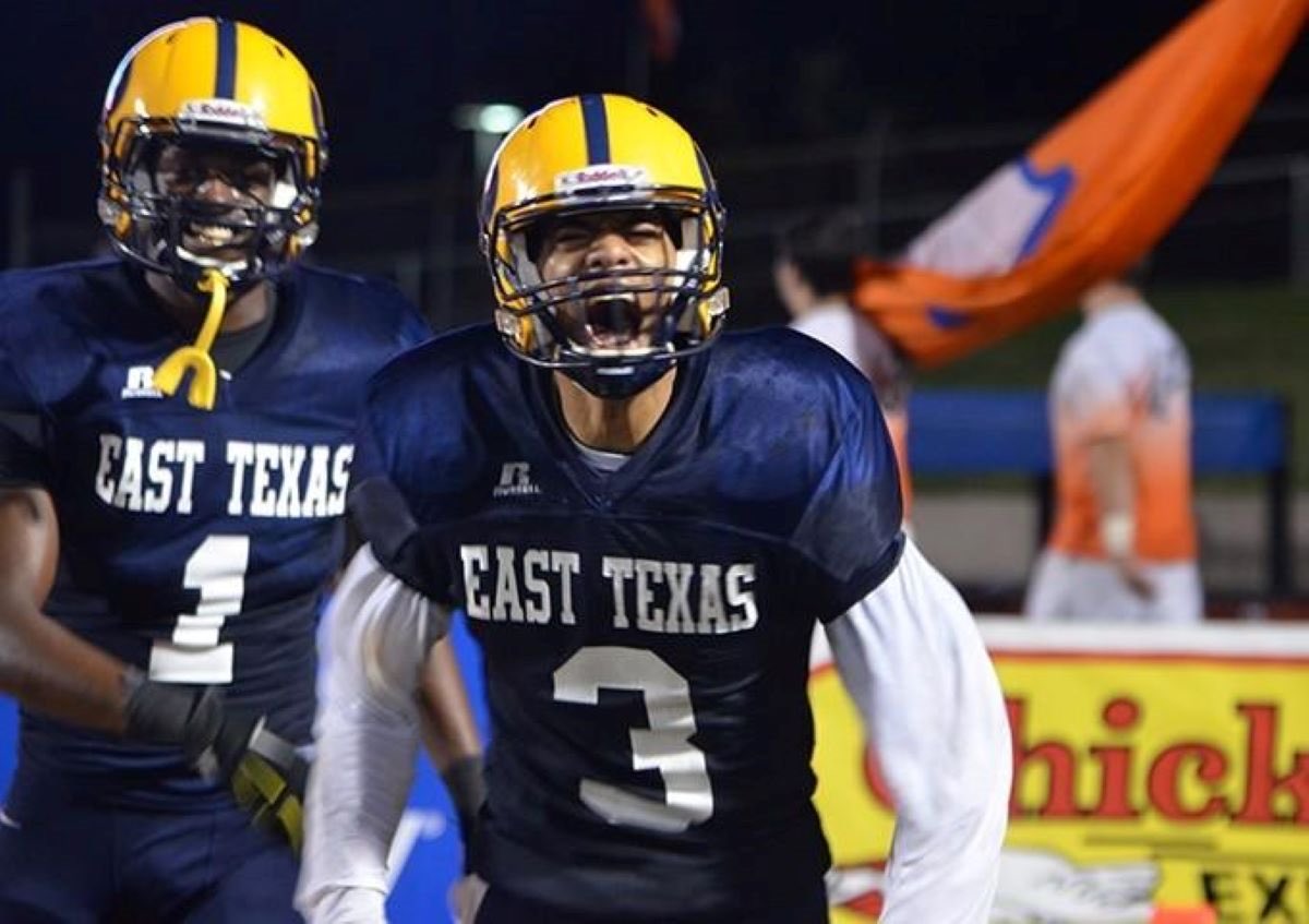 _LacoyriusB's tweet photo. Blessed to receive an offer from East Texas A&amp;M @CoachThompson6 https://t.co/OY4eTXIfHN
