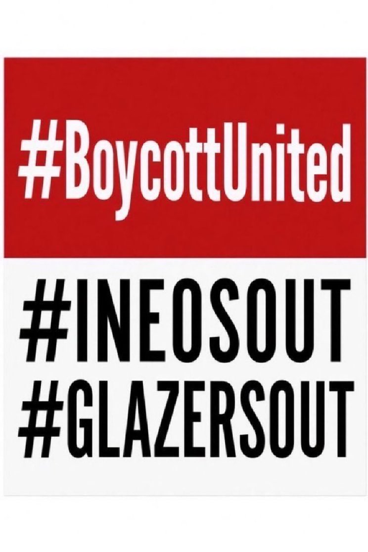 Monty_Mole_1970's tweet photo. It’s good that City have been found guilty of cheating.

But more importantly….

#BoycottUnited 
#INEOSOUT #GLAZERSOUT https://t.co/nhW9hjcWD2