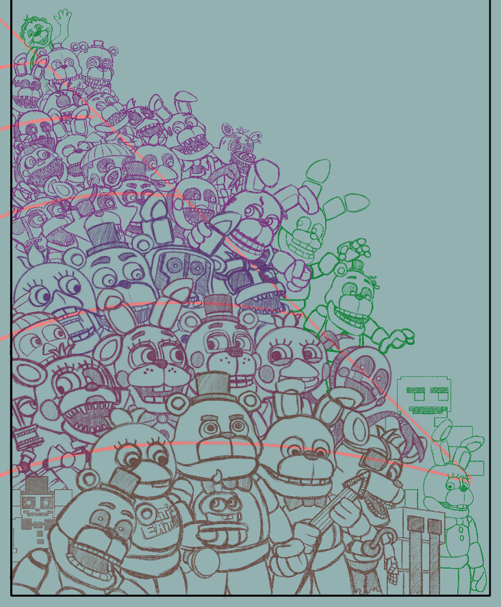 Webs_62's tweet photo. "Back to the Flipside" WIP #5 Sketch
Mysterious party has arrived!
#FNAFWorld2 #FNAFWorld #Fanart #Digitalart #FNAF #fnafanart #WIP https://t.co/R80ZwTfBdI