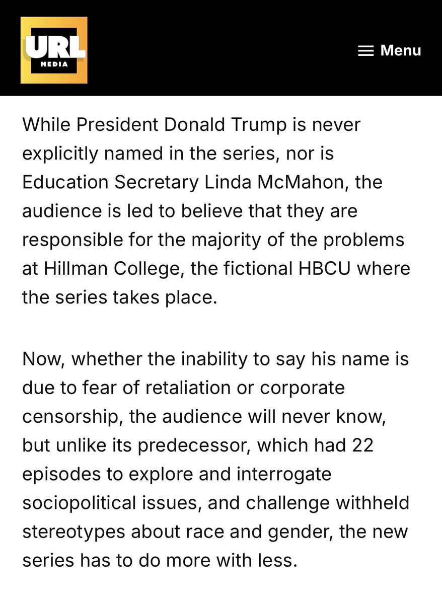 taylorcrumpton's tweet photo. @LittleCharlesTV @jbrous41 That’s a fair point. I bring up in my review the limitations of a 10 episode first season, the possible influence of corporate censorship, and my hopes for them to improve in their sophomore season. https://t.co/IypXozKBJ8