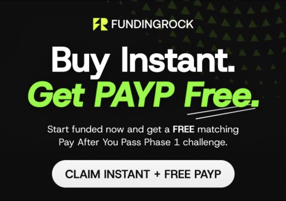 illatu11's tweet photo. Get funded instantly AND score a FREE matching Pay After You Pass (PAYP) Phase 1 challenge!  

🔥 Choose your start:
• $25K Instant → $200 (+ FREE $25K PAYP)
• $50K Instant → $350 (+ FREE $50K PAYP)
• $100K Instant → $600 (+ FREE $100K PAYP) https://t.co/j2MY7pBlhR