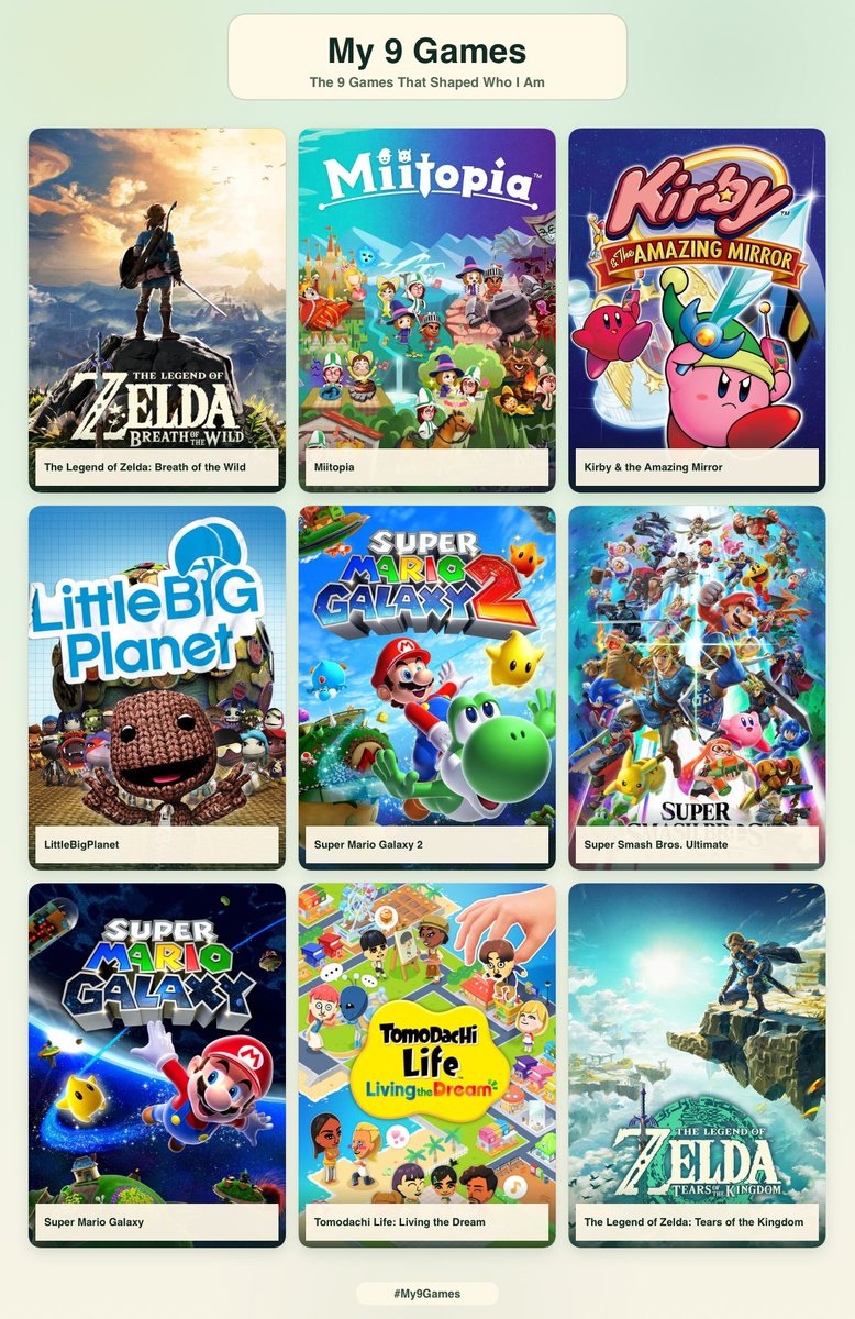 BettisMarquiss's tweet photo. 9 games that shaped who I am

Everyone else is doing it, soooo… https://t.co/njfiNyiMl3
