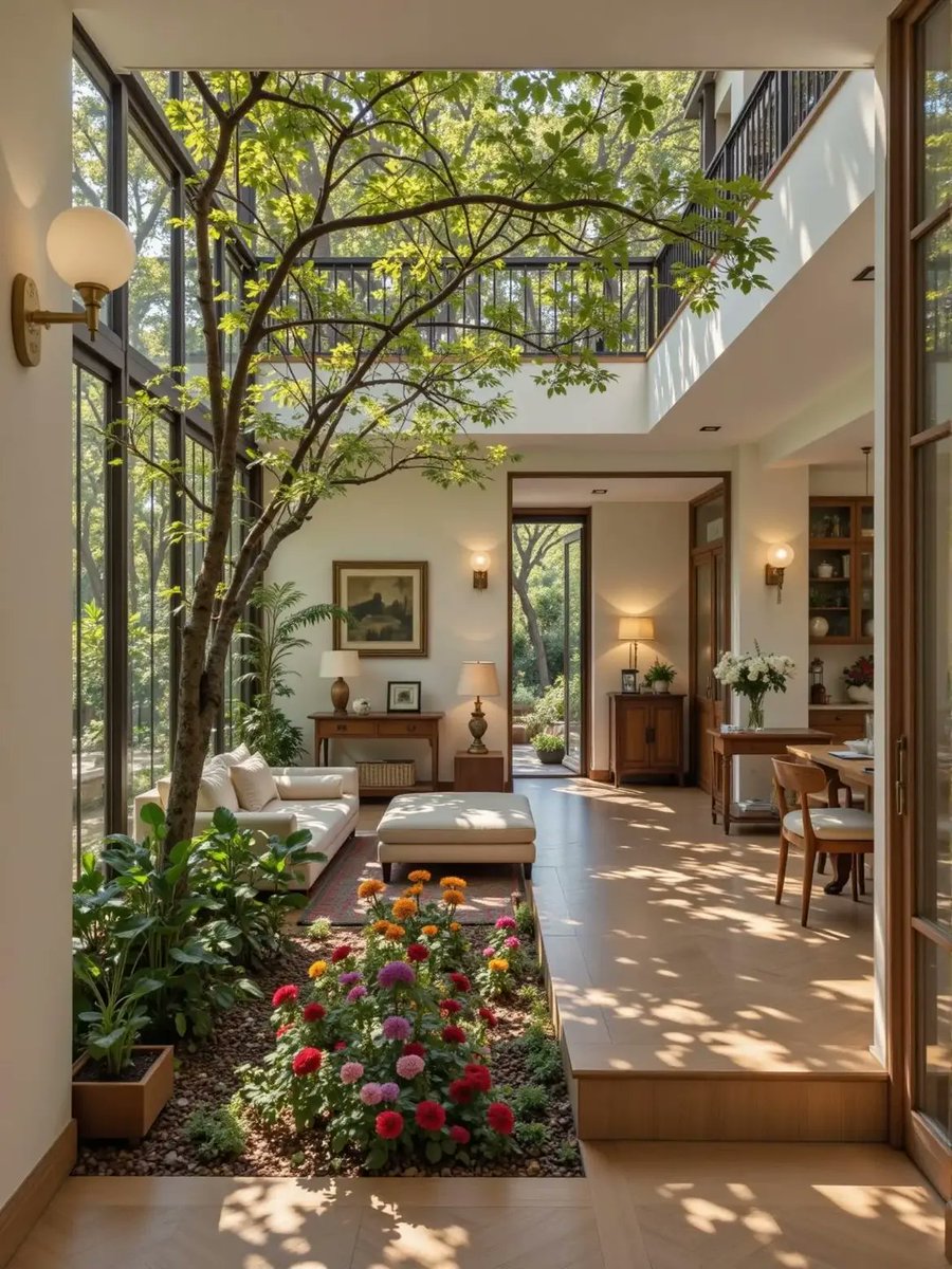 aurearch's tweet photo. absolutely obsessed with the indoor tree layout. https://t.co/U2bLkOVxzH