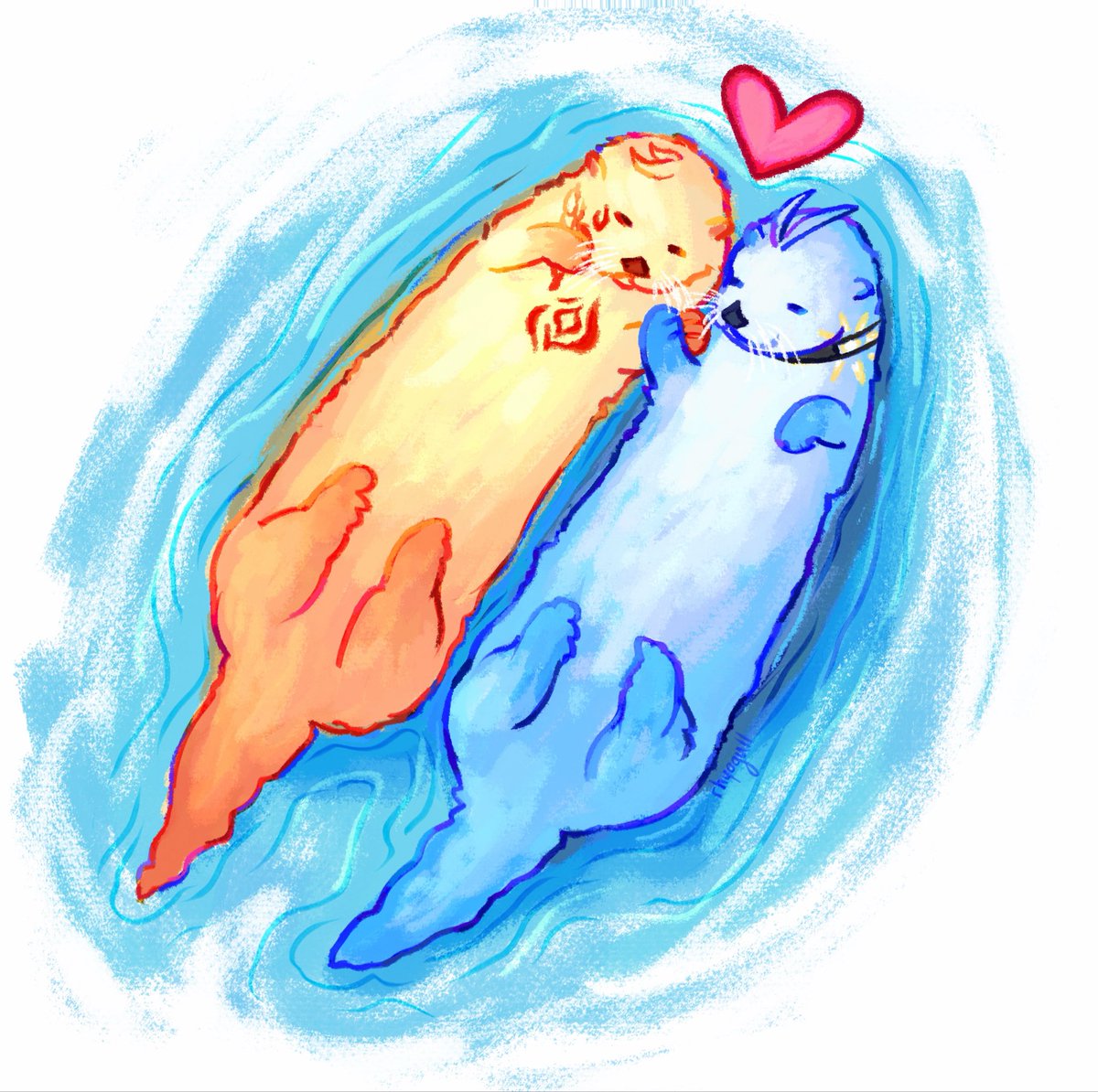 rhyogull's tweet photo. Happy sea otter awareness week! #phaidei https://t.co/5UIGcBfvdQ