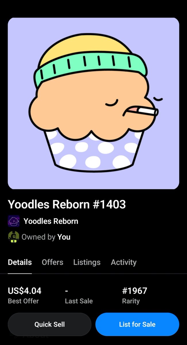 wale_gmi's tweet photo. Giving out two @YoodlesReborn in celebration of a good community standing with me🥰. 
Love you guys
Drop addy and give a follow❤️ https://t.co/fUyhUziMny