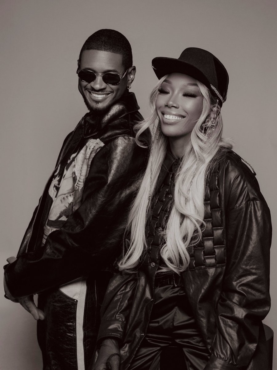 RatedRnB's tweet photo. Usher and Brandy photographed in Inglewood 💜

📸 @Mr_Dadams00 https://t.co/mzctQG378T