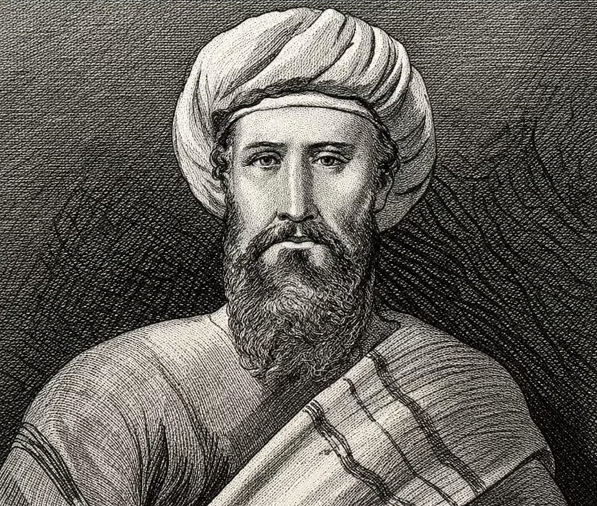 historyinmemes's tweet photo. “The first step toward wisdom is silence. The second is listening.”

- Solomon Ibn Gabirol

Solomon Ibn Gabirol (c. 1021–1058) was a Jewish poet and philosopher from medieval Spain who became known throughout Latin Europe as Avicebron. Orphaned at a young age and frequently troubled by poor health and strained relationships within his community, he nevertheless emerged as an important intellectual voice of his era.

His best-known philosophical work, Fons Vitae (The Fountain of Life), presented a distinctive Neoplatonic view centered on matter, form, and divine will. Alongside his philosophy, Ibn Gabirol produced an extensive collection of Hebrew poetry, including his celebrated religious poem Keter Malkhut (The Kingly Crown).

For centuries, European scholars knew the philosopher Avicebron without realizing he was the same person as the Jewish poet Ibn Gabirol. His philosophical ideas influenced several medieval Christian thinkers, long before scholars established his true identity in the 19th century.