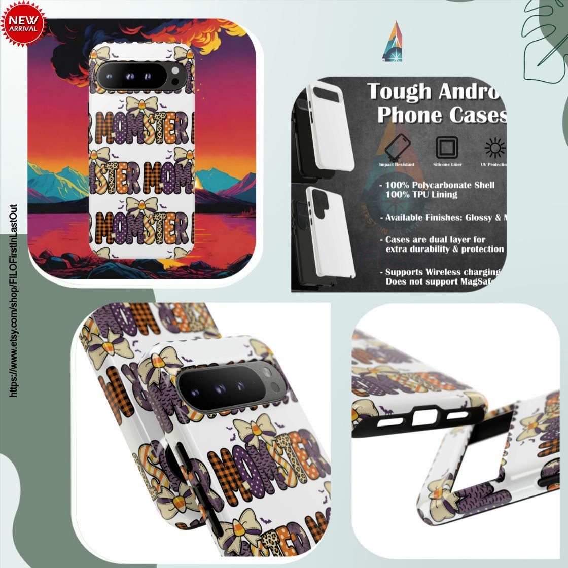 FILO_LLC_2024's tweet photo. 💀✨ Get spooky this Halloween with our Momster Bowtie Flannel tough cases for Google Pixel &amp; Samsung! Just $24.85 🎃📱 Protect your phone in style! 🕷️👻 #HalloweenStyle #PhoneAccessories https://t.co/UksuRnG2Uz