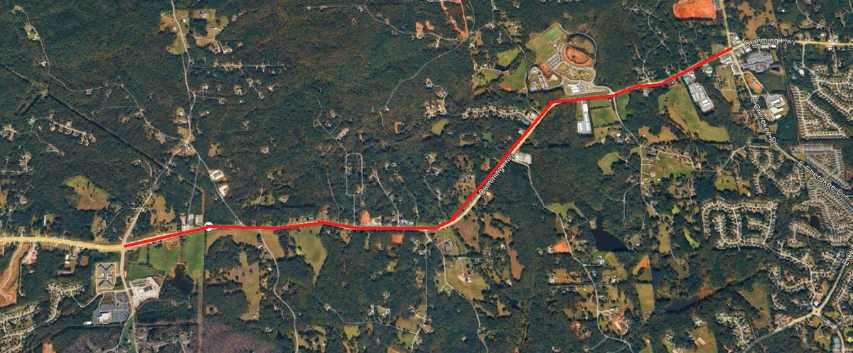 GDOTNW's tweet photo. Cherokee County: GDOT Awards Contract for Final Section of SR 20 Widening 

https://t.co/LVfzRyQhQi https://t.co/g0nwPgXk7k