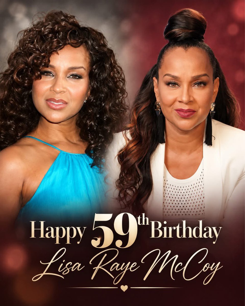 charlesmore25's tweet photo. Happy 59th Birthday to the beautiful and talented Lisa Raye McCoy! 🎂🎈 https://t.co/NG6dC3qjoE