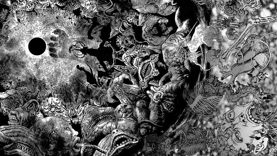 shnlxrd's tweet photo. Les planches de Berserk nécessitent une étude. C'est incroyable. https://t.co/bmI8251jlo