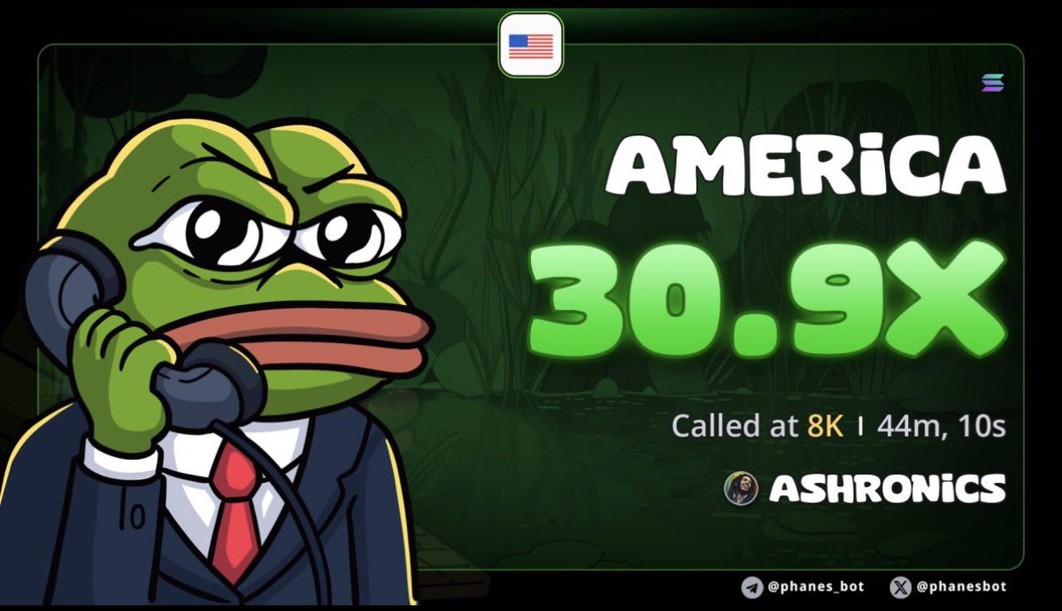 ashronics's tweet photo. https://t.co/NrGKQsMCLY

$america 30x and counting send it higher 

pwfAeX3kpWpkuumA6iodJxtVcGAen6BkRPToR2VqLp9 https://t.co/DS9ujnBpJQ