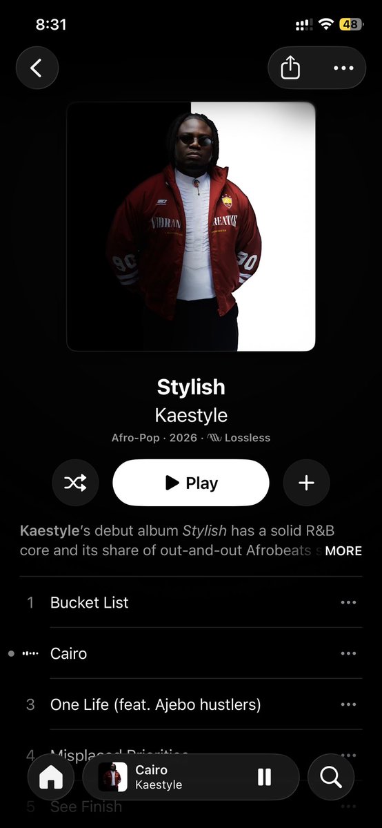 Big_Aby's tweet photo. The intro for this “Cairo” song too sweet me! 😇. 10/10 album, kaestyle is easily my artist of the year. https://t.co/sAZHAcvhFV
