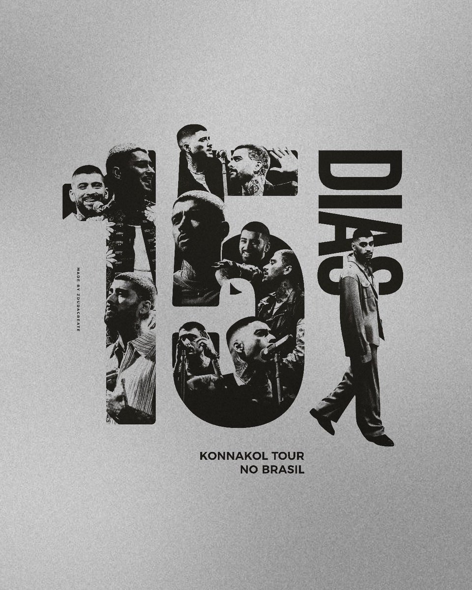 eududamz's tweet photo. 15 dias para a Konnakol Tour desembarcar no Brasil! 🇧🇷 #KonnakolTourInBrazil https://t.co/EHAo0HH96j
