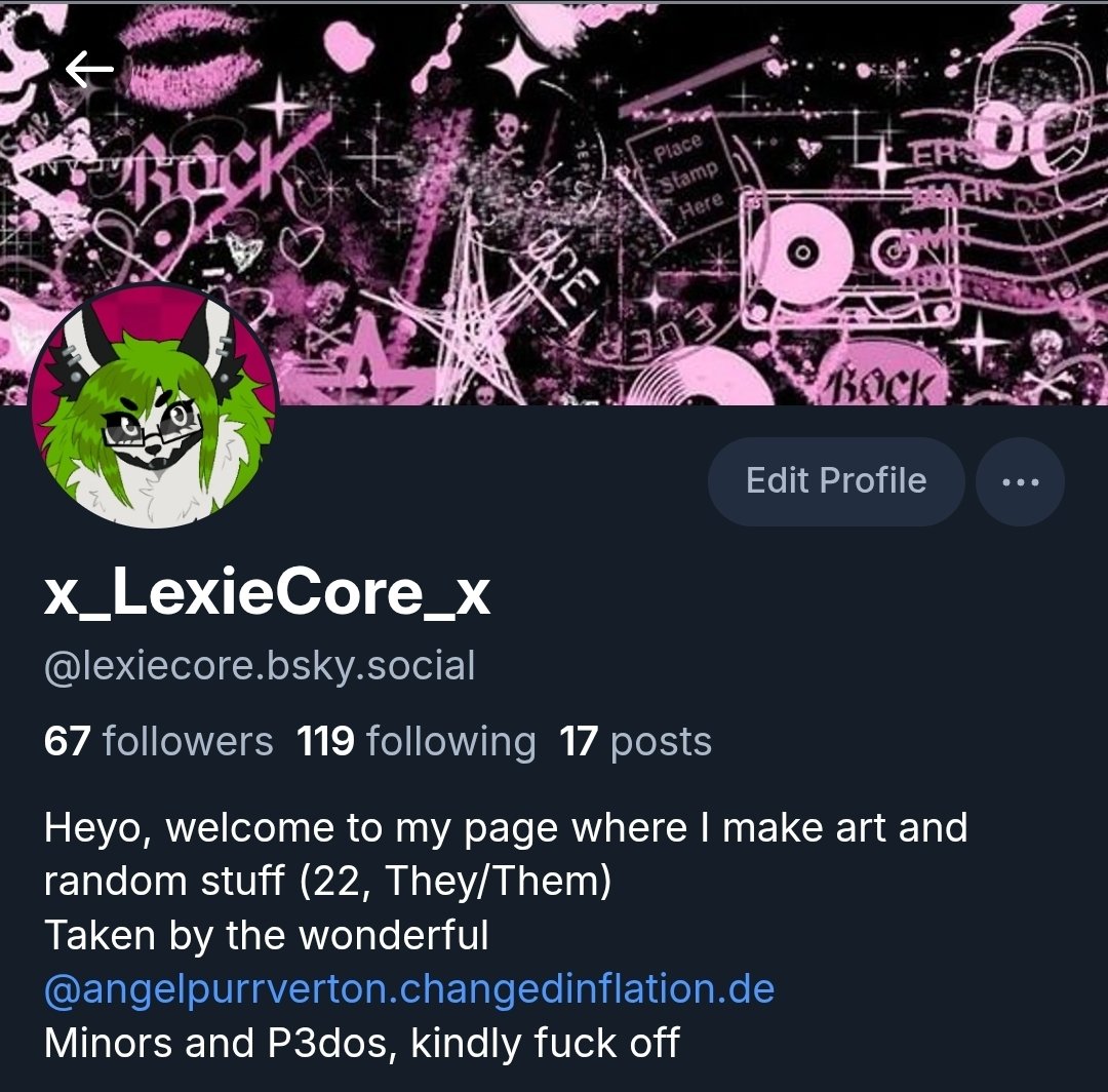 x_LexieCore_x's tweet photo. Rebranding time baby! https://t.co/8GqisKdWcf
