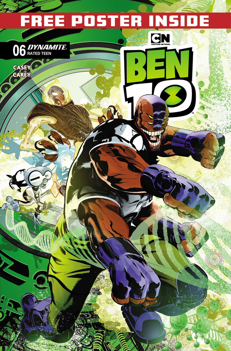 DynamiteComics's tweet photo. Monday is the Final Order Cutoff for Ben 10 #6 from Joe Casey and Robert Carey. Look for the covers by Robert Carey, Duncan Rouleau, Dustin Nguyen, Sebastian Piriz and Eric Canete. Also look for the virgin variants.
#ben10 #cartoonnetwork #joecasey #robertcarey #duncanrouleau #dustinnguyen #sebastianpiriz #ericcanete
https://t.co/rNuMBghZfi