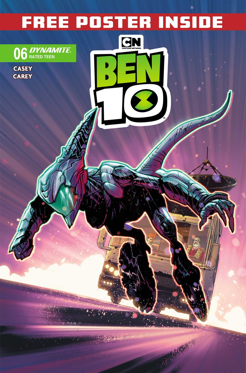 DynamiteComics's tweet photo. Monday is the Final Order Cutoff for Ben 10 #6 from Joe Casey and Robert Carey. Look for the covers by Robert Carey, Duncan Rouleau, Dustin Nguyen, Sebastian Piriz and Eric Canete. Also look for the virgin variants.
#ben10 #cartoonnetwork #joecasey #robertcarey #duncanrouleau #dustinnguyen #sebastianpiriz #ericcanete
https://t.co/rNuMBghZfi
