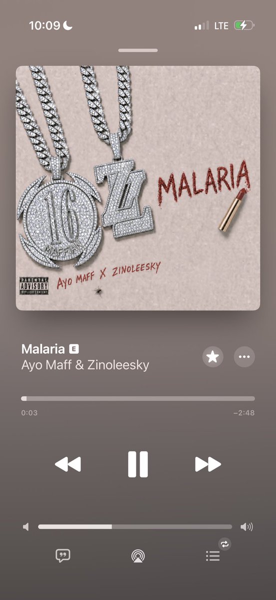 ayomide45986's tweet photo. 🚨Ayo Maff &amp; Zinoleesky’s “Malaria” recorded 656K streams on Spotify in its first full day of release.

— It has surpassed 719K total streams. https://t.co/tF3mWWFLfl