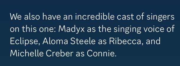 RubberHose5's tweet photo. CHECK BLUSHCRUNCH IT DOESNT MATTER WHAT CHANNEL THERES A FUCKING SONG WITH CONNIE IN IT CONNIE IS BEING VOICED BY FUCKING APPLEBLOOM 😭😭😭😭😭😭😭😭😭😭😭😭😭😭😭😭😭😭😭😭😭😭😭😭😭😭😭😭 https://t.co/C9nccU3F5b