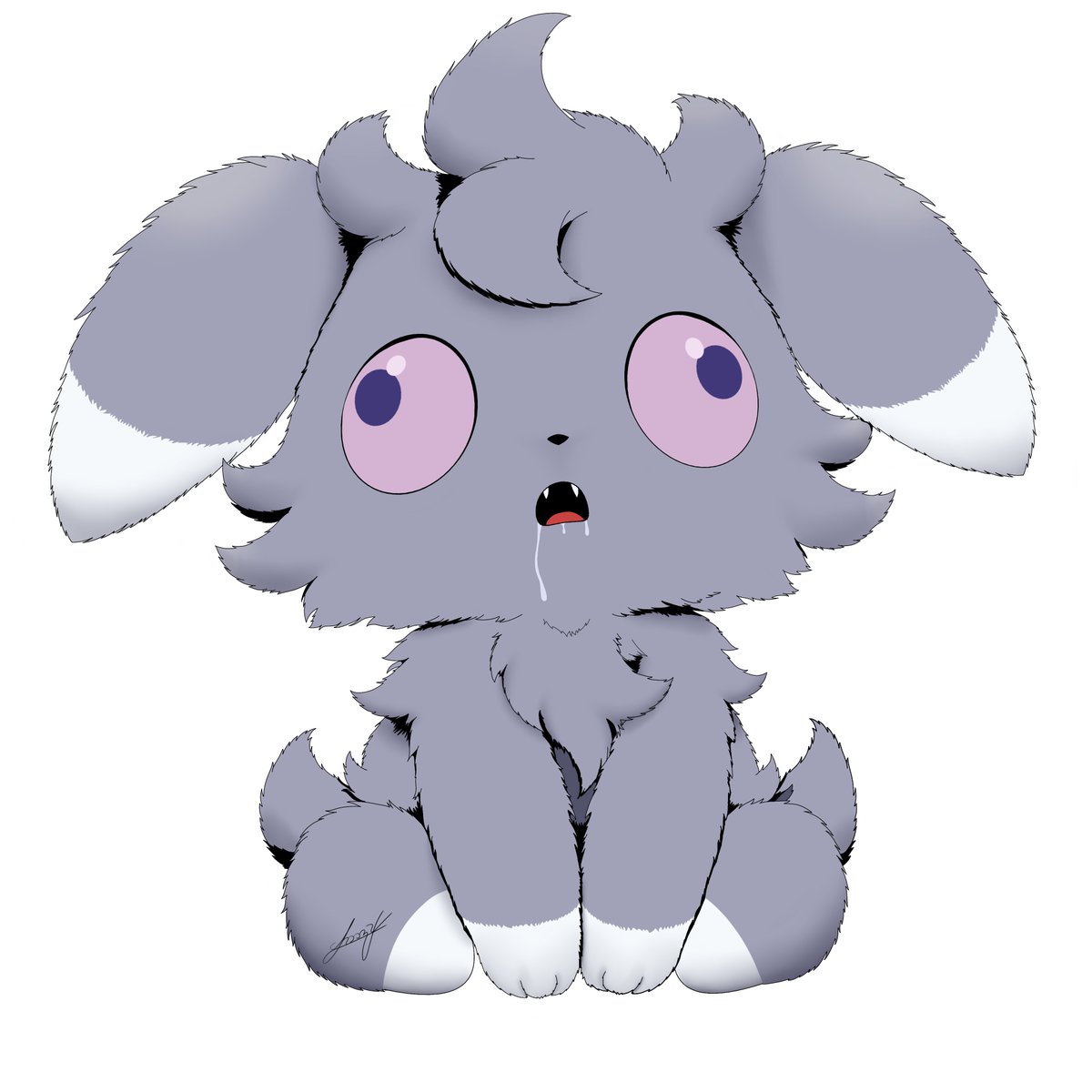 ThatWeirdTiger's tweet photo. An adorable Espurr sticker set I made for @ThatWeirdWolf Love you hun 🧡🧡🧡
#furryart #Pokemonart https://t.co/88DIQtaiAN