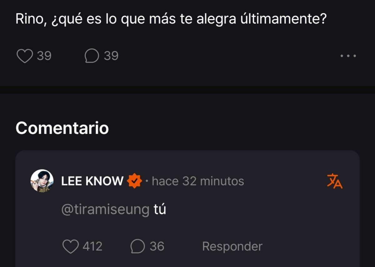 minhoadickted's tweet photo. algunas respuestas de leeknow hoy en FANS eran muy sentimentales, grato recordatorio de que él es una persona muy dulce y quiere mucho a stay!! jamás haría de lado a nadie y apoyaría peleas inmaduras, te amo leeknow! gracias por ser tan lindo con todos 💛 https://t.co/dIbYBWf0oL