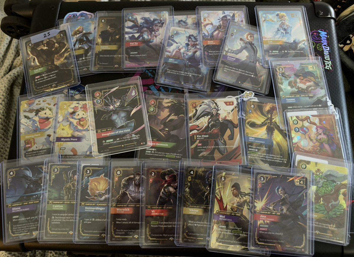 markdavidtcg's tweet photo. Riftbound has taken over my life https://t.co/kSnMB5ZtQ7