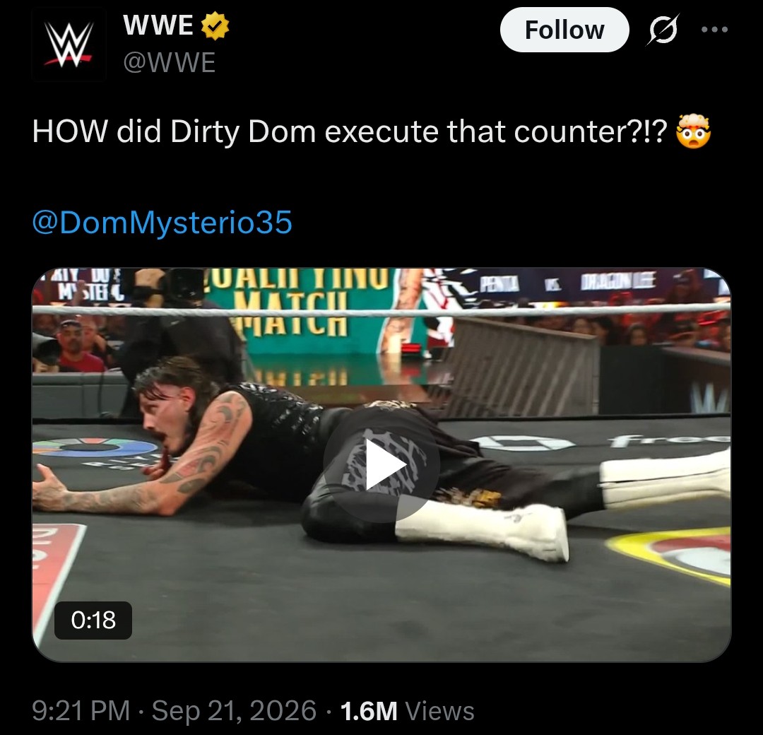 Adam_AlexanderM's tweet photo. 1.6M views. The most viewed moment of the match. Also the most talked about when considering all the engagement from other posts 🚀 https://t.co/gUqCGoP37R