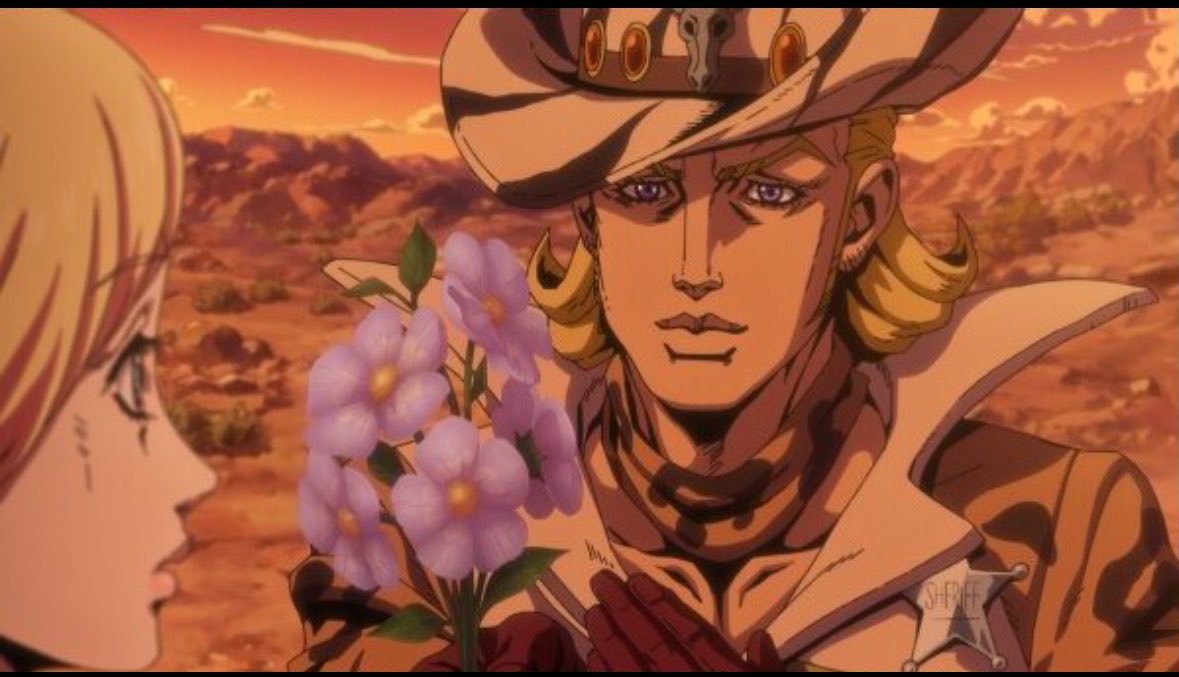 Manu_1479's tweet photo. Hablemos del episodio 2 de STEEL BALL RUN.

Puntos Negativos❌

Cortar frases por miedo a la funa (Mountain Tim ligándose a Lucy) 
Literalmente es una obra de ficción y hay que tratarla como tal, es una actitud cuestionable pero la obra no está diciendo que sea buena, solo ocurre https://t.co/tQMnsTxacL